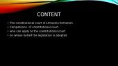 The Constitutional Court of Lithuania 2 puslapis
