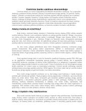 Centrinio banko (CB) veiklos principai 2 puslapis