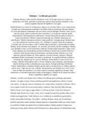 Odisėjas – vyriškumo pavyzdys 