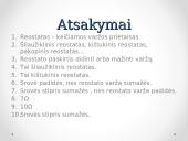 Reostatai ir jų naudojimas 14 puslapis