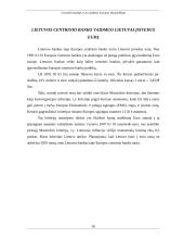 Centrinis bankas ir jo vaidmuo Lietuvos ekonomikoje 15 puslapis