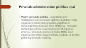 Personalo administravimo politika ir jos tipai 5 puslapis
