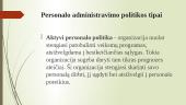 Personalo administravimo politika ir jos tipai 6 puslapis