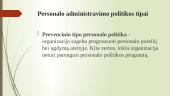Personalo administravimo politika ir jos tipai 8 puslapis