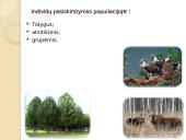 Populiacijos gausumo savireguliacija 2 puslapis