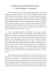 Žmogaus ryšys su gamta lietuvių literatūroje