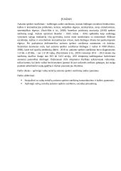 Vaikų, turinčių autizmo spektro sutrikimą raidos ypatumai 2 puslapis