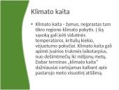 Klimato kaita. Kalbos ar tiesa? 2 puslapis
