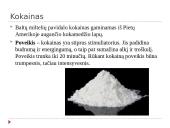 Narkotikai ir jų poveikis organizmui 11 puslapis