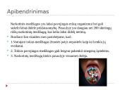 Narkotikai ir jų poveikis organizmui 14 puslapis