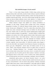 Koks šiuolaikinis žmogaus ir tėvynės santykis