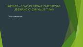Lapino paveikslas V. Krėvės „Skerdžiuje‘‘ 10 puslapis