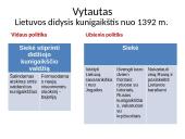 Vytauto valdymas. Po Vytauto 4 puslapis