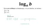 Logaritmo apibrėžimo sritis 3 puslapis