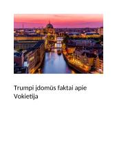 Įdomūs faktai apie Vokietiją 8 puslapis