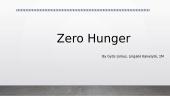 Zero hunger