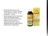 Vitaminas C – tai vandenyje tirpstantis vitaminas, reikalingas kai kurioms organizmo funkcijoms 7 puslapis