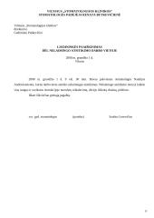 Darbo saugos projektas: stomatologijos įmonė "Stomatologijos klinika" 15 puslapis