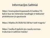 Mitybai svarbios mineralinės medžiagos 9 puslapis