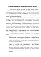 Socialiai pažeidžiami asmenys ir jų garantijos darbe