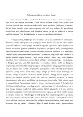 Ar žmogus yra laisvas kurti savo likimą?