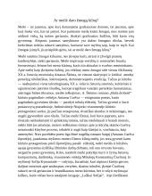 Ar meilė daro žmogų kilnų?