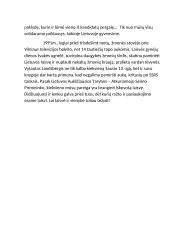 Kodėl svarbu saugoti ir puoselėti laisvę, ginti savo valstybę? 3 puslapis