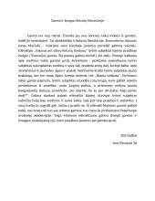 Gamta ir žmogus lietuvių literatūroje