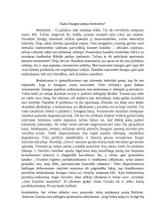 Kada žmogus tampa marionete? (Savickis, Škėma)