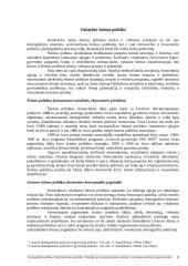 Demografinė politika. Valstybės šeimos politika. Valstybės gyventojų užimtumo politika 8 puslapis