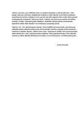 Kokias vaikystės patirtis atveria lietuvių grožinė literatūra? (J. Aputis, M. Katiliškis) 2 puslapis