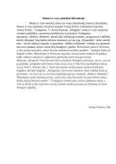 Moters ir vyro santykiai literatūroje (Krėvė, Tumas-Vaižgantas)