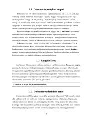 Dokumentų derinimas ir tvirtinimas 4 puslapis