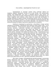 Kas svarbiau - įsipareigojimas Tėvynei ar sau?