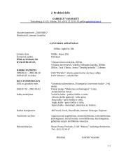 Dokumentų valdymas. Asmens bylos dokumentai 11 puslapis