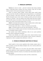 Dorovės, moralės, etikos ir moralės sampratos 6 puslapis