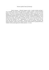 Humoro apraiškos lietuvių literatūroje