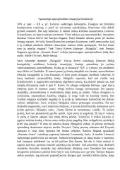 Sąmoningo apsisprendimo situacijos literatūroje (Krėvė, Šatrijos Ragana)