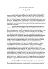 Kančios tema lietuvių literatūroje (Sruoga, Nėris)