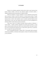 Duomenų bazių valdymo sistemų lyginamoji analizė 13 puslapis