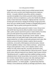 Kur semtis gyvenimo išminties?