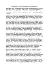 Žmogaus prieštaringumo vaizdavimas literatūroje