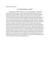 Kas liudija žmogaus kančią?