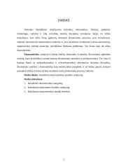 Ekonometrikos modelio sudarymas 2 puslapis