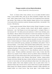 Žmogaus santykis su tėvyne lietuvių literatūroje (Maironis, Salomėja Nėris, Justinas Marcinkevičius)