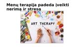 Nerimo atpažinimas ir streso mažinimas, taikant dailės terapiją  14 puslapis