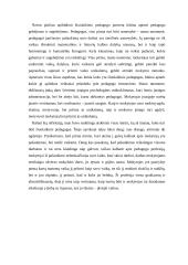 Šiuolaikinio mokytojo pedagoginė - psichologinė charakteristika 3 puslapis