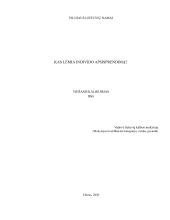 Kas lemia individo apsisprendimą? (Sofoklis, Marcinkevičius)