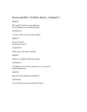 Kas lemia individo apsisprendimą? (Sofoklis, Marcinkevičius) 5 puslapis