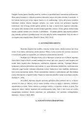 Kognityvinės teorijos pritaikymas socialiniame darbe  4 puslapis